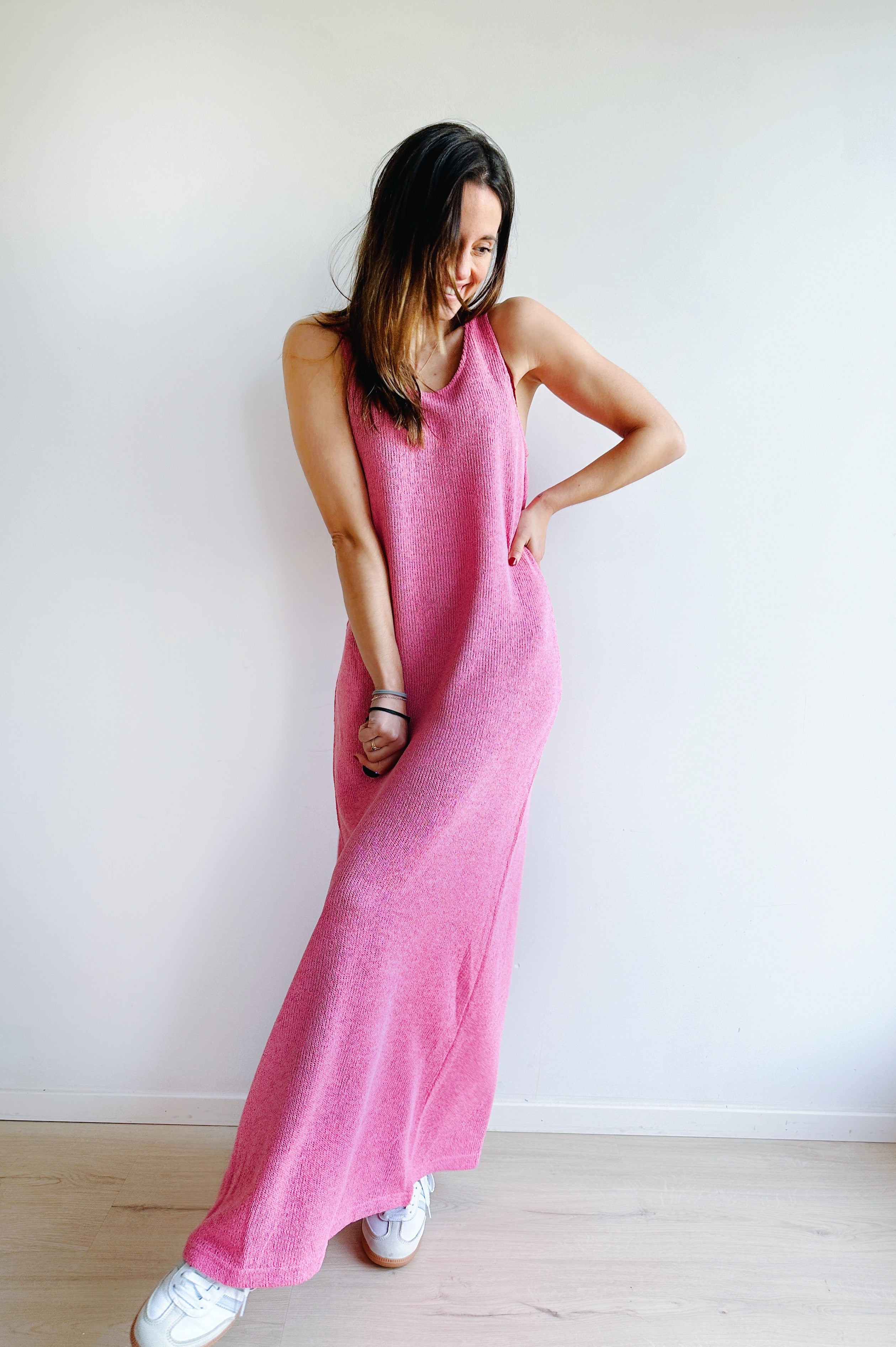 Alexandra jurk roze
