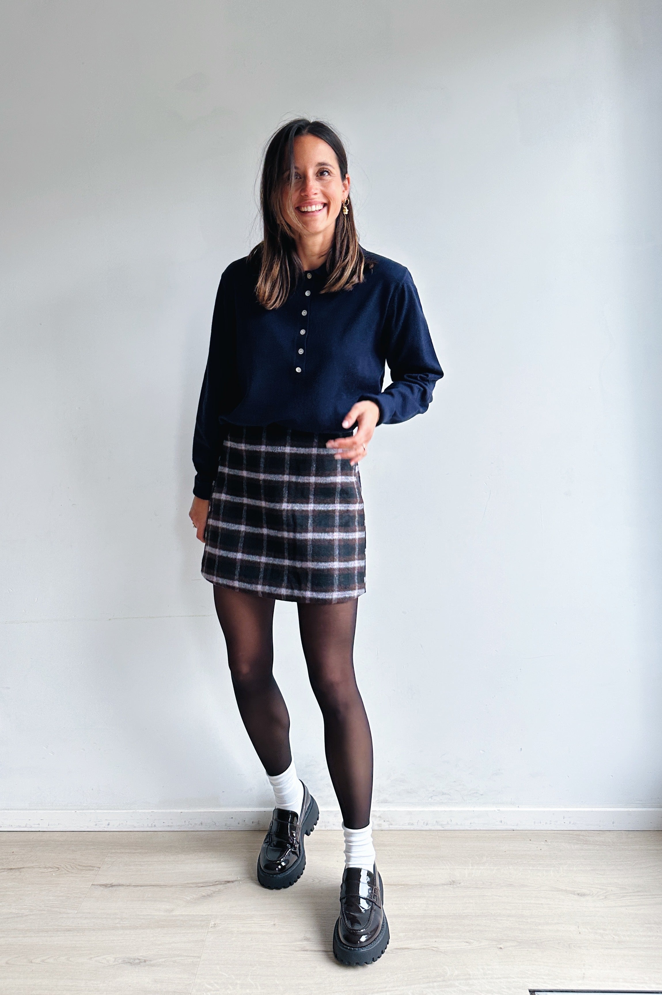 Axelle polo marine