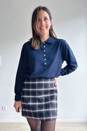 Axelle polo marine