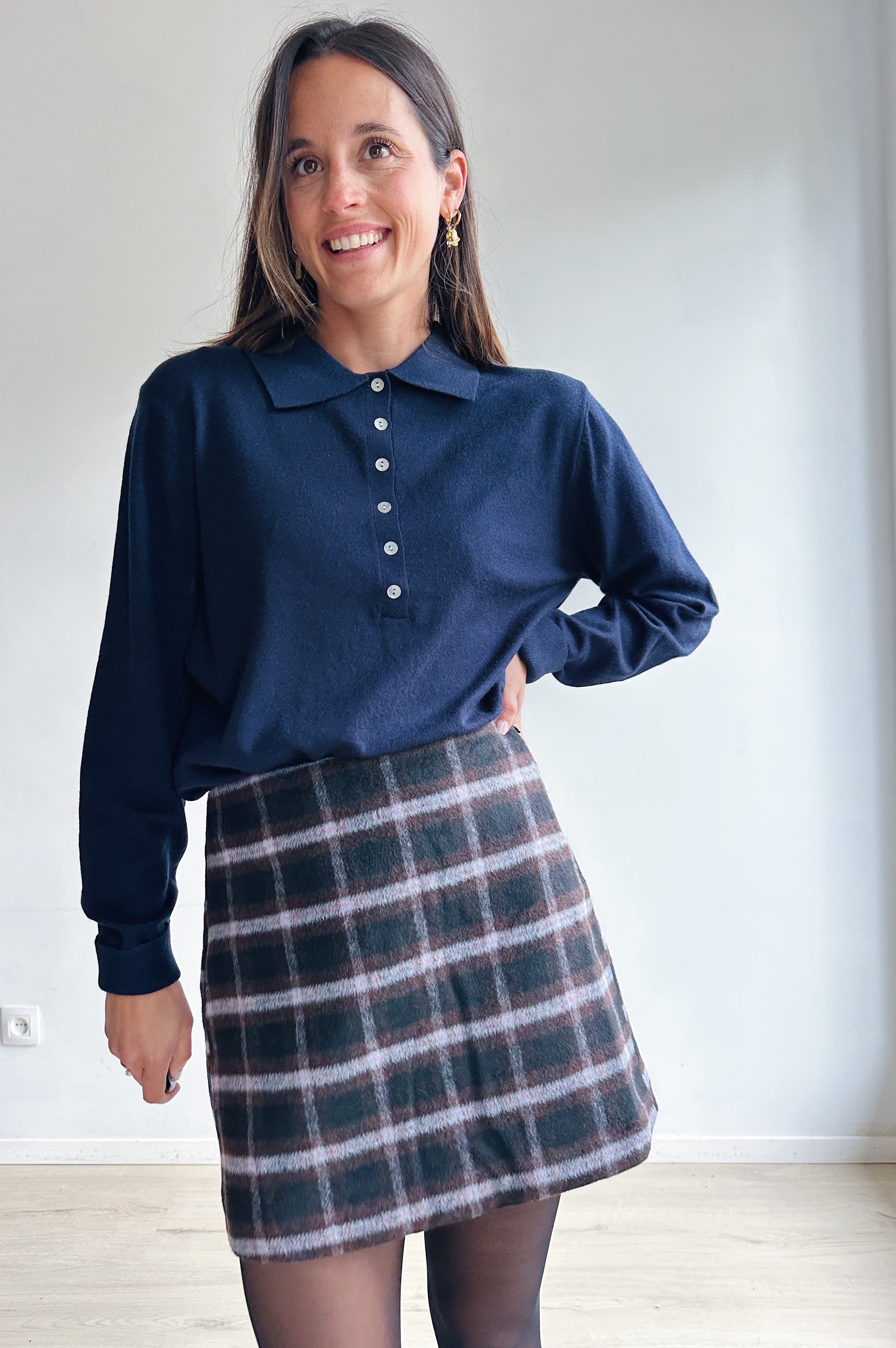 Axelle polo marine