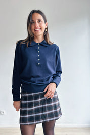 Axelle polo marine