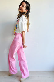 Evelien jeans roze