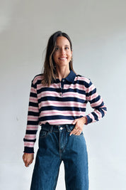 Axelle polo blauw