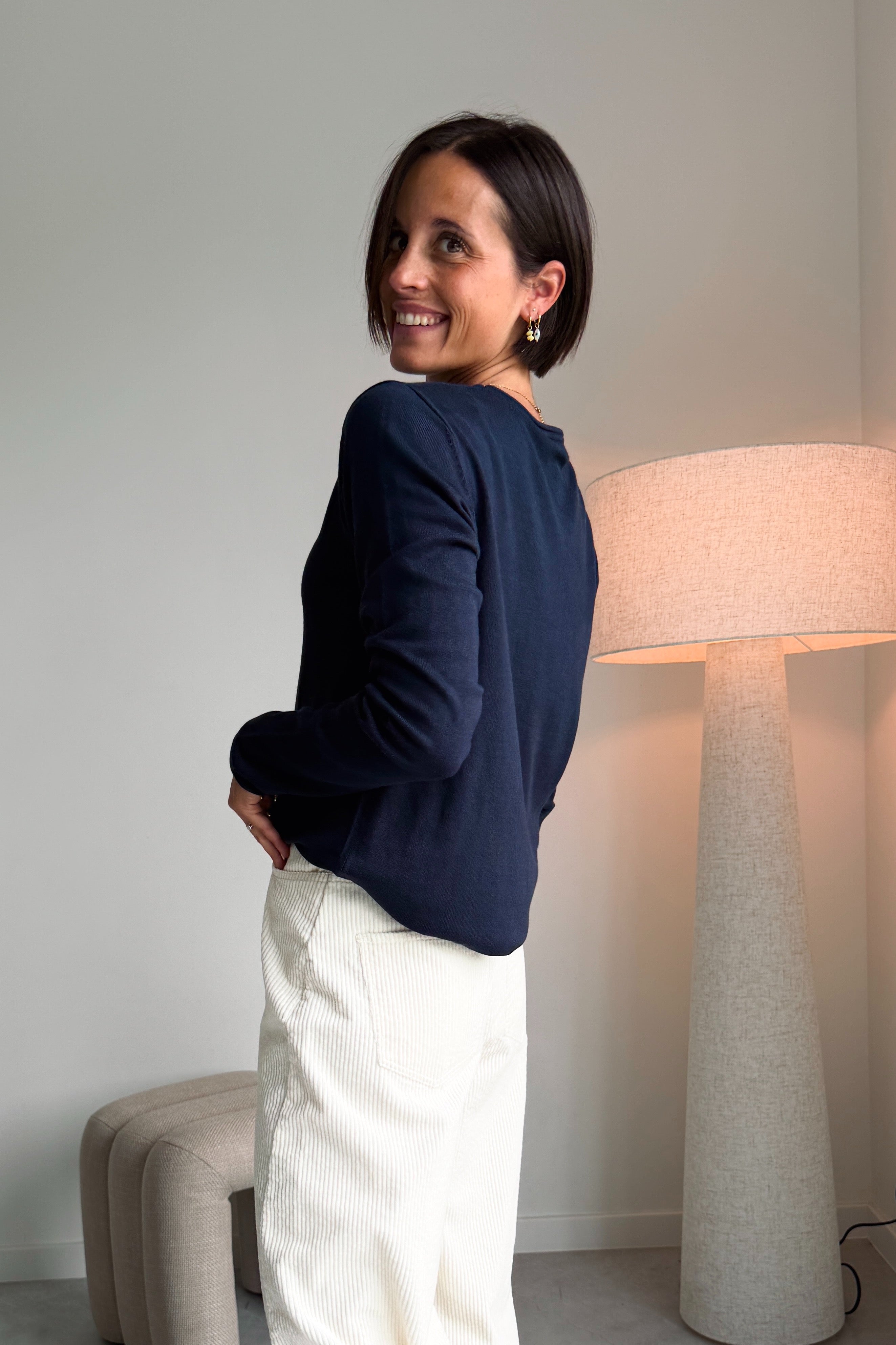 Marla pulletje navy