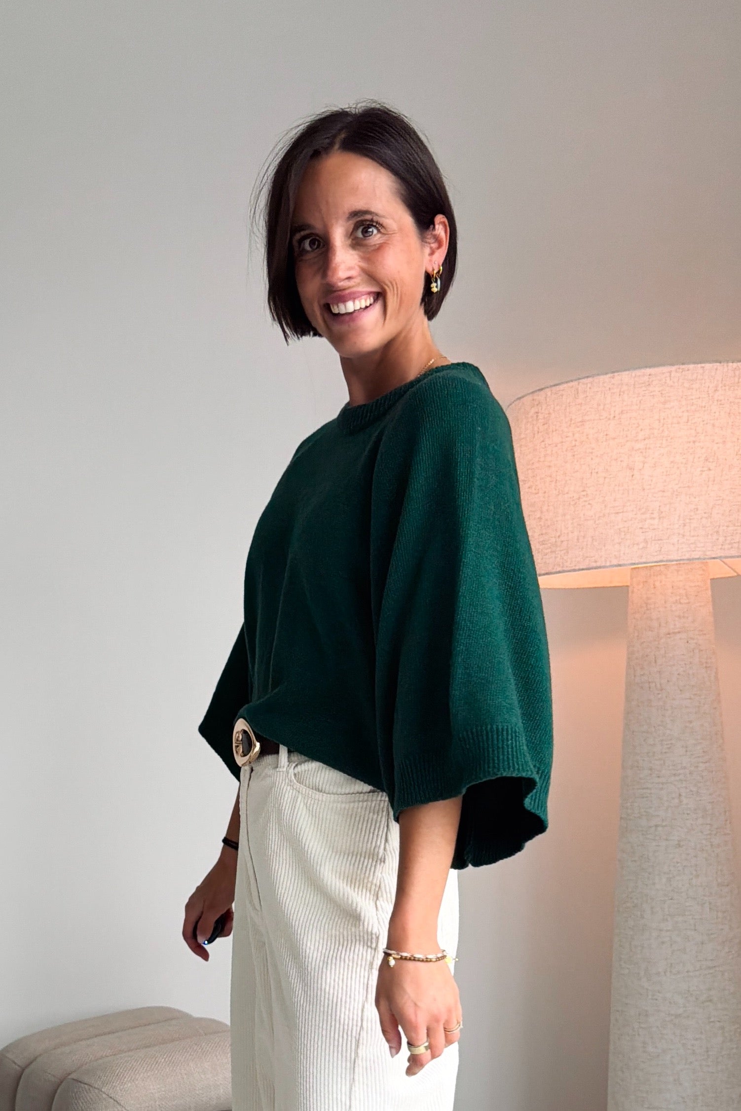 Merel pulletje groen