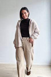 Helena rolkraag bruin