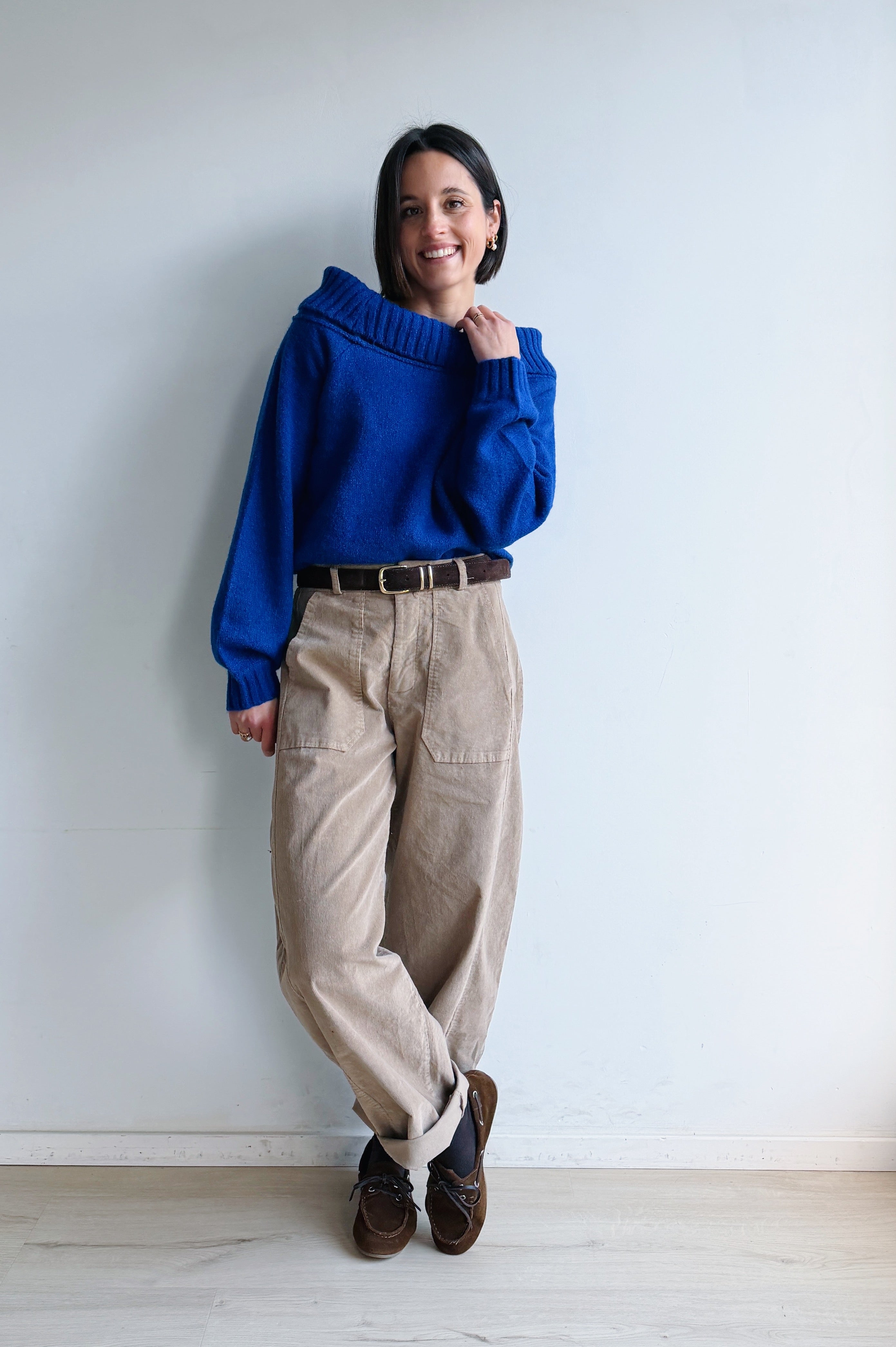 Janni pull koningsblauw