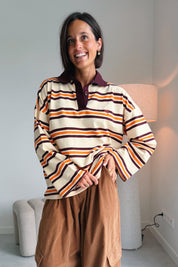 Pollie-JU - Paprika Stripe