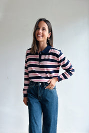 Axelle polo blauw