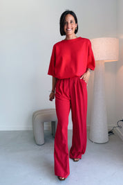Misk broek rood