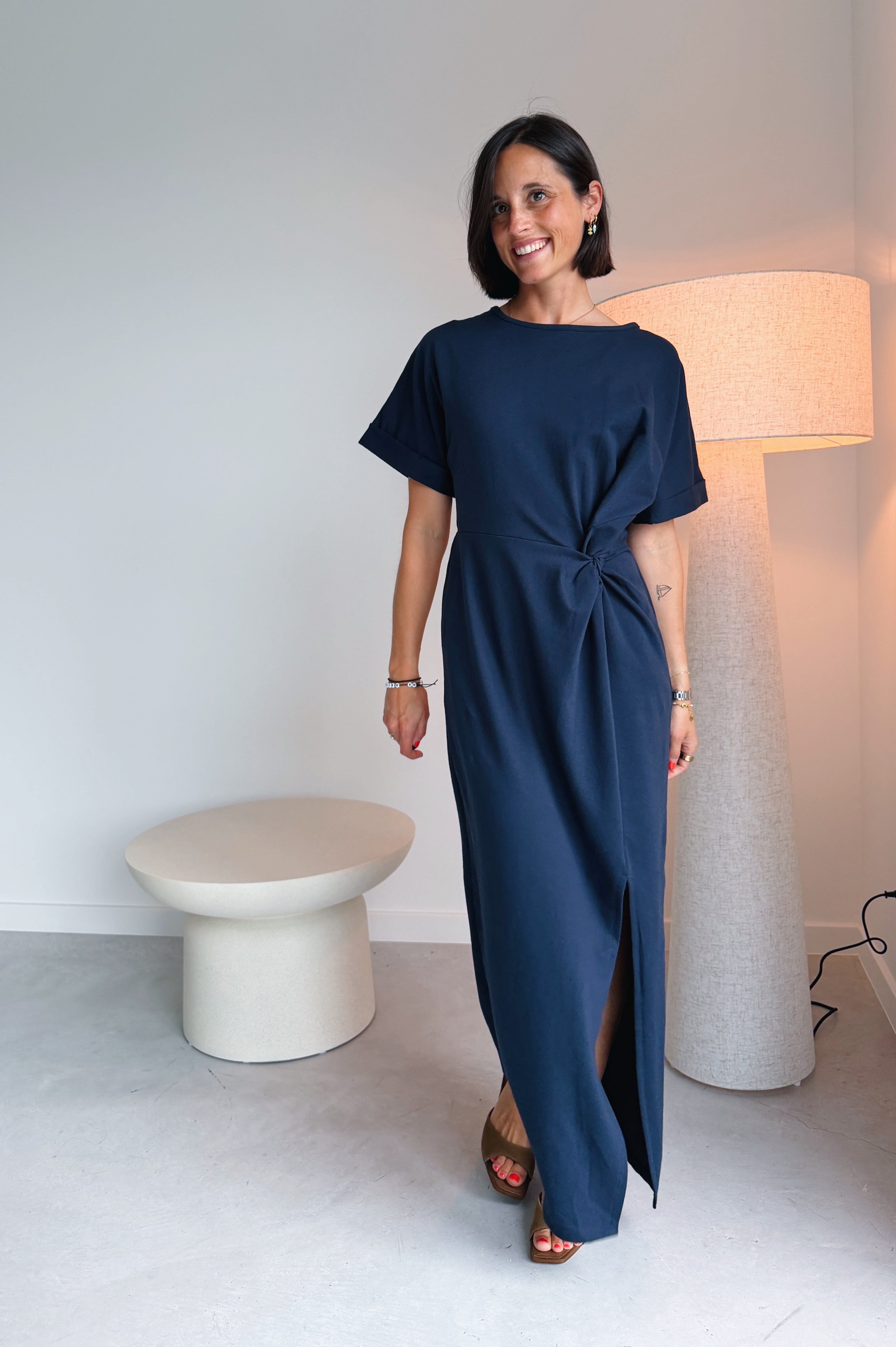 Bea jurk navy