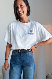 Rosie Breakfast Club t-shirt - Wit