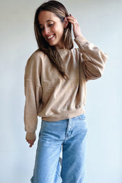 Lilibet sweater camel