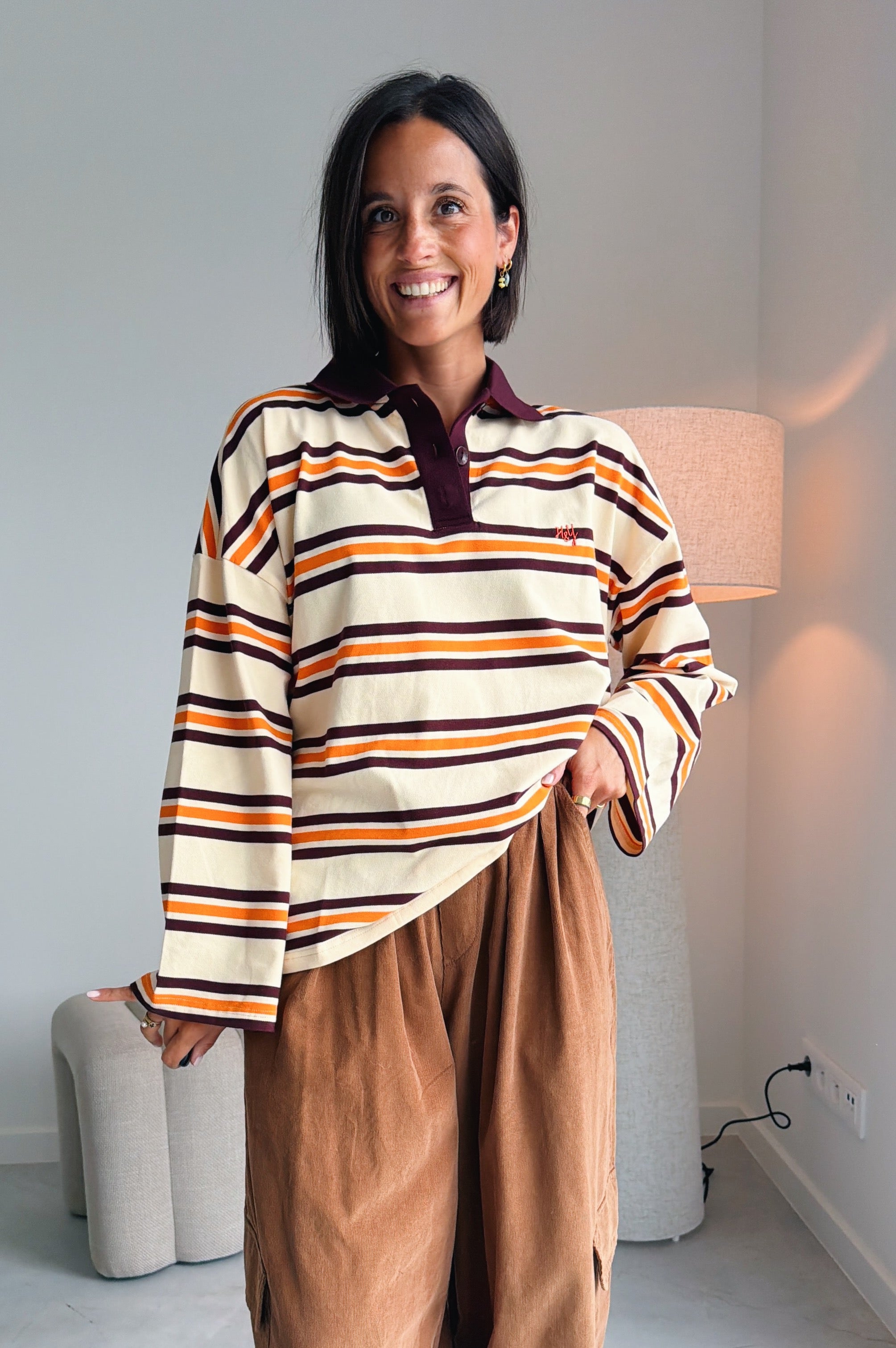 Pollie-JU - Paprika Stripe