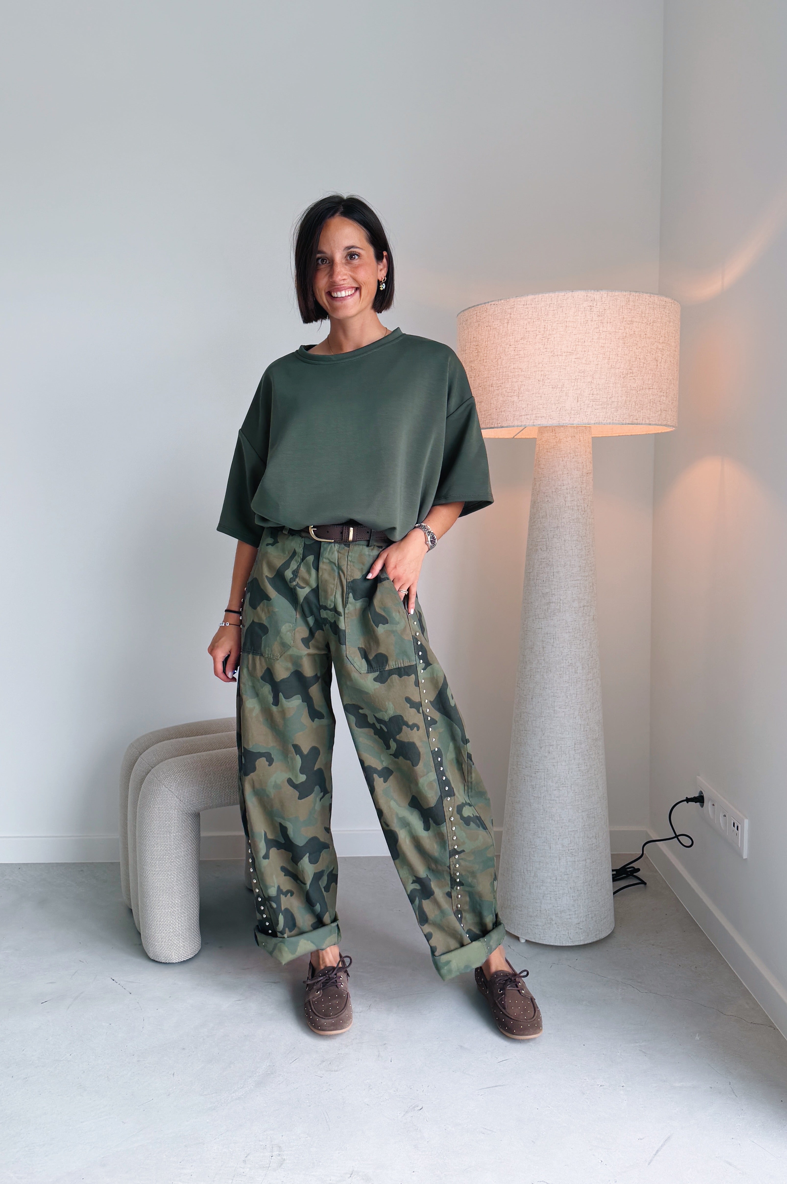 Cameo studs broek