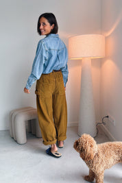 Nora broek khaki