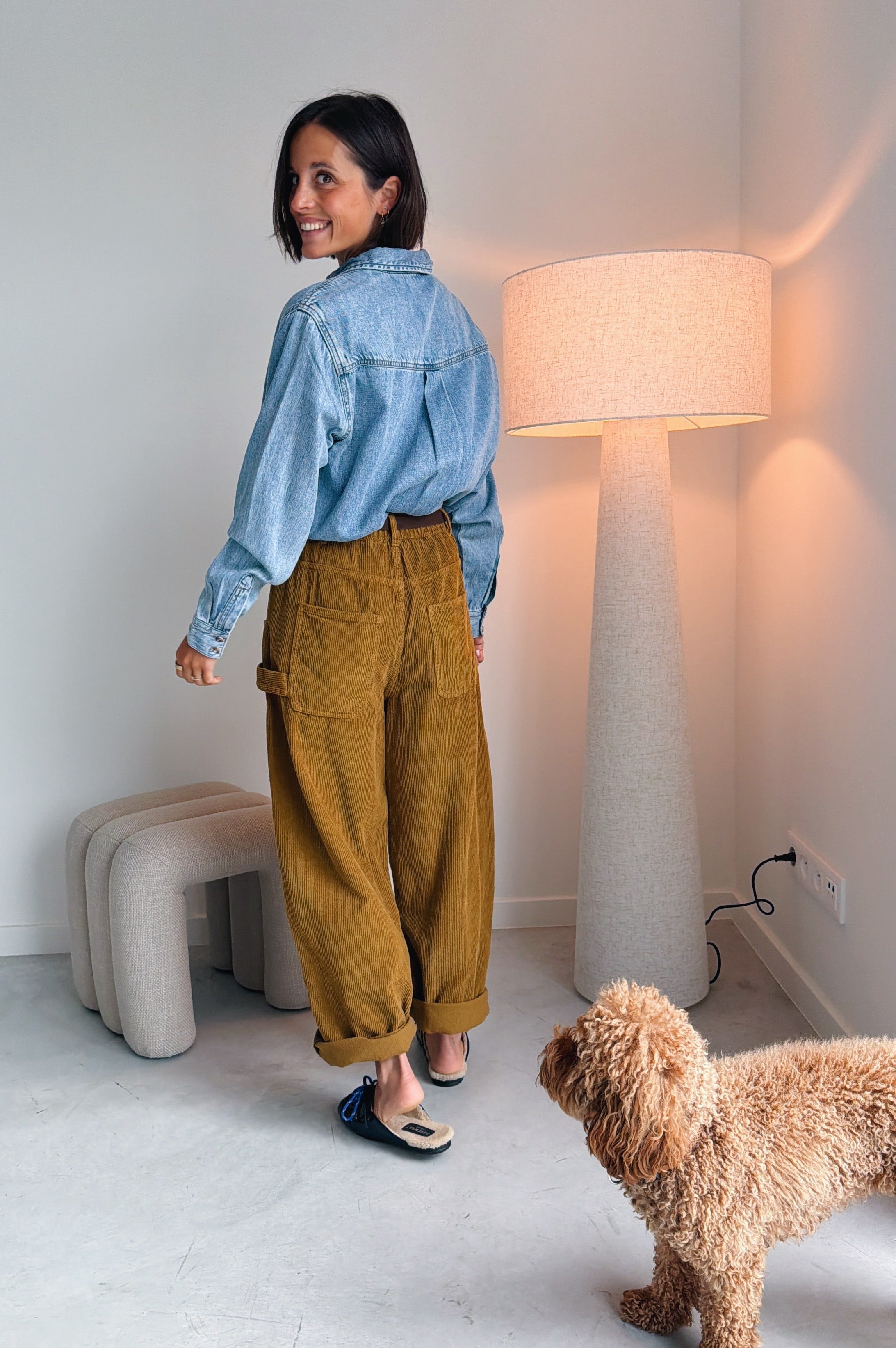 Nora broek khaki