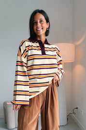 Pollie-JU - Paprika Stripe