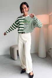 Tonal longsleeve groen