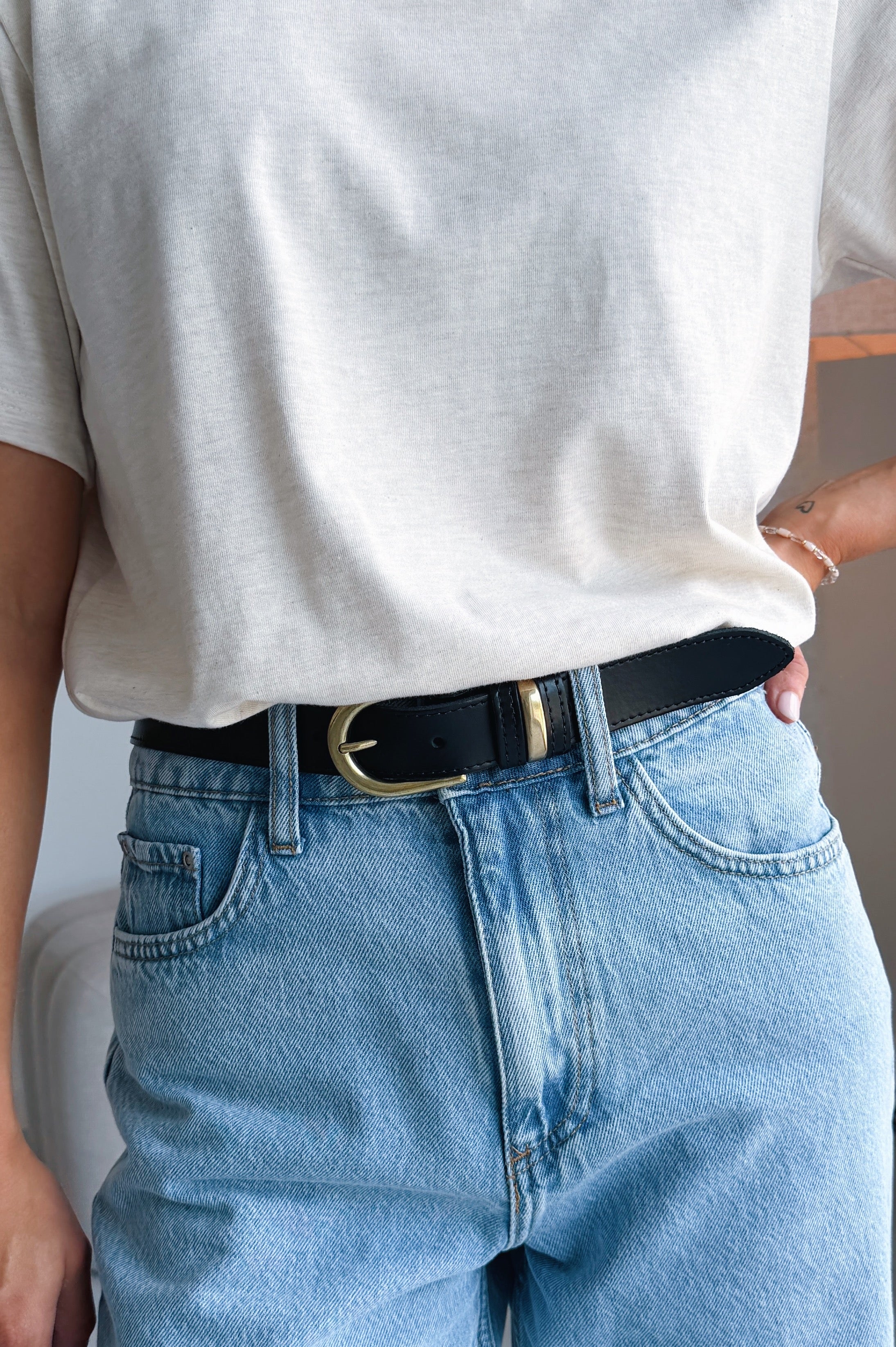 Ruby riem zwart