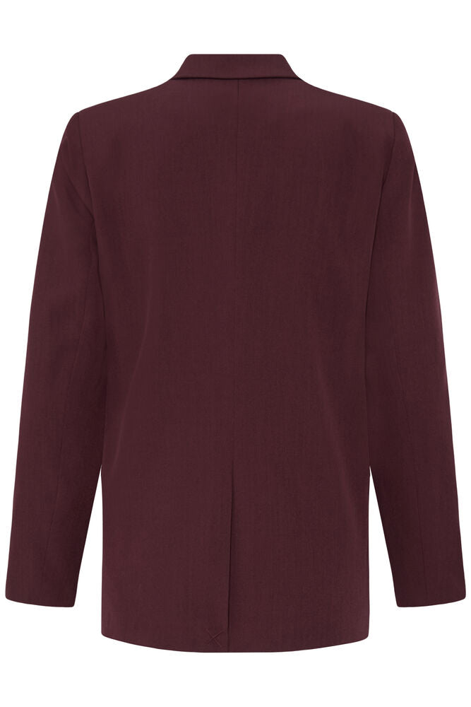 Fava oversized blazer - Bordeaux