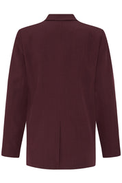 Fava oversized blazer - Bordeaux