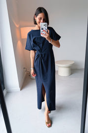 Bea jurk navy