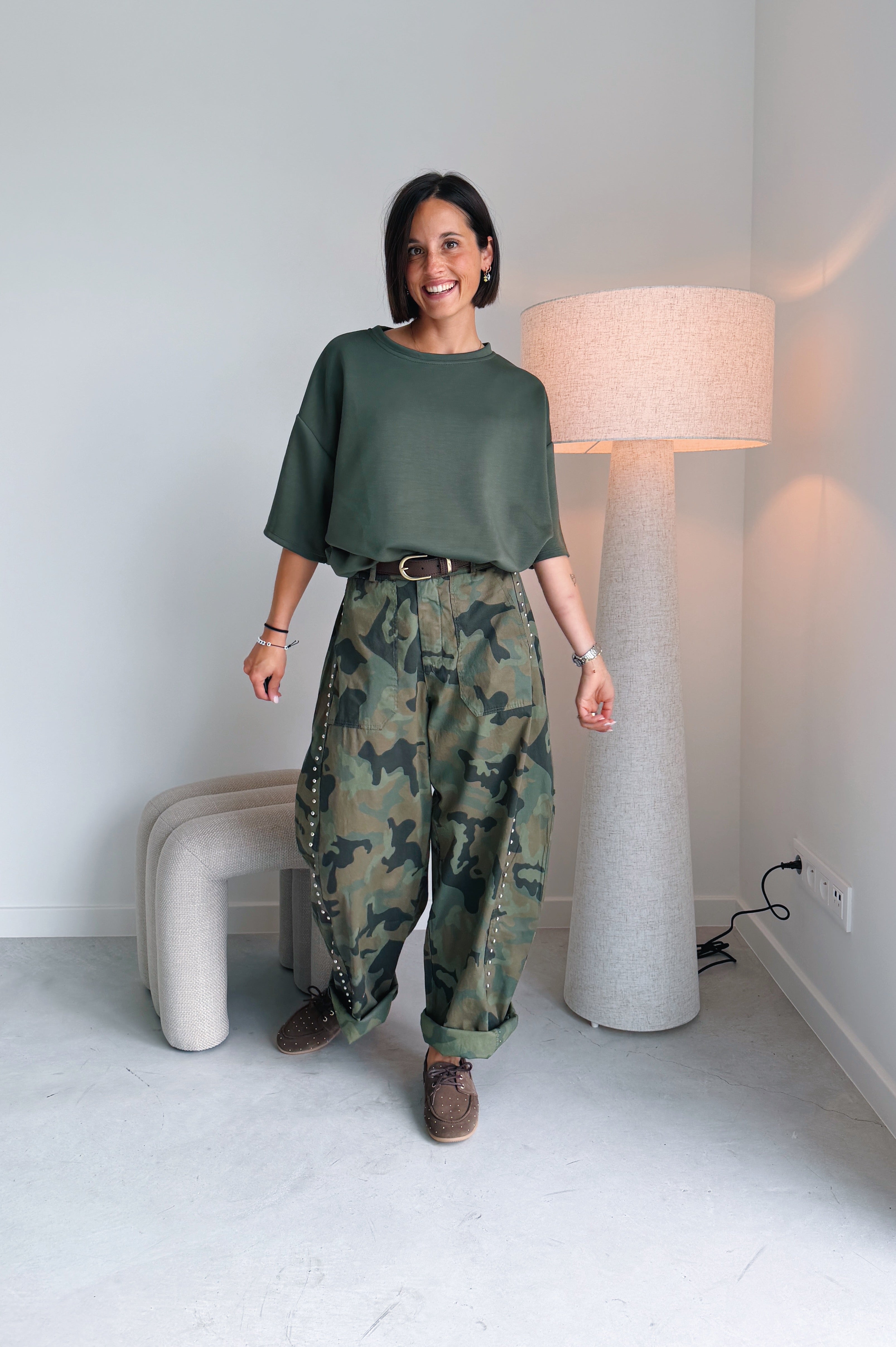 Cameo studs broek