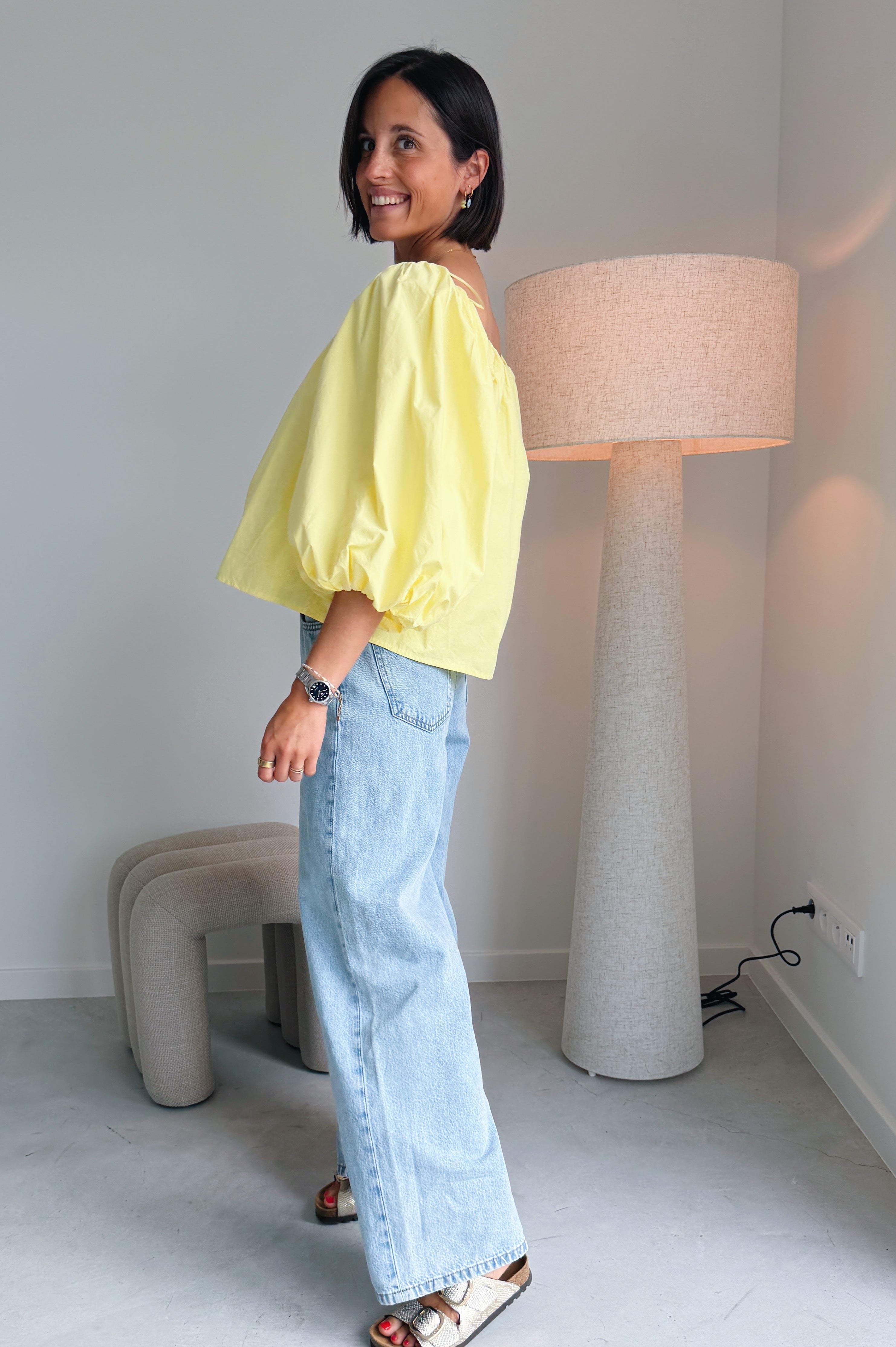 Lauren blouse yellow