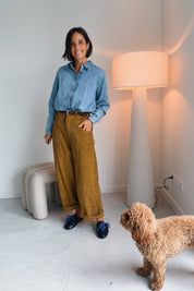 Nora broek khaki