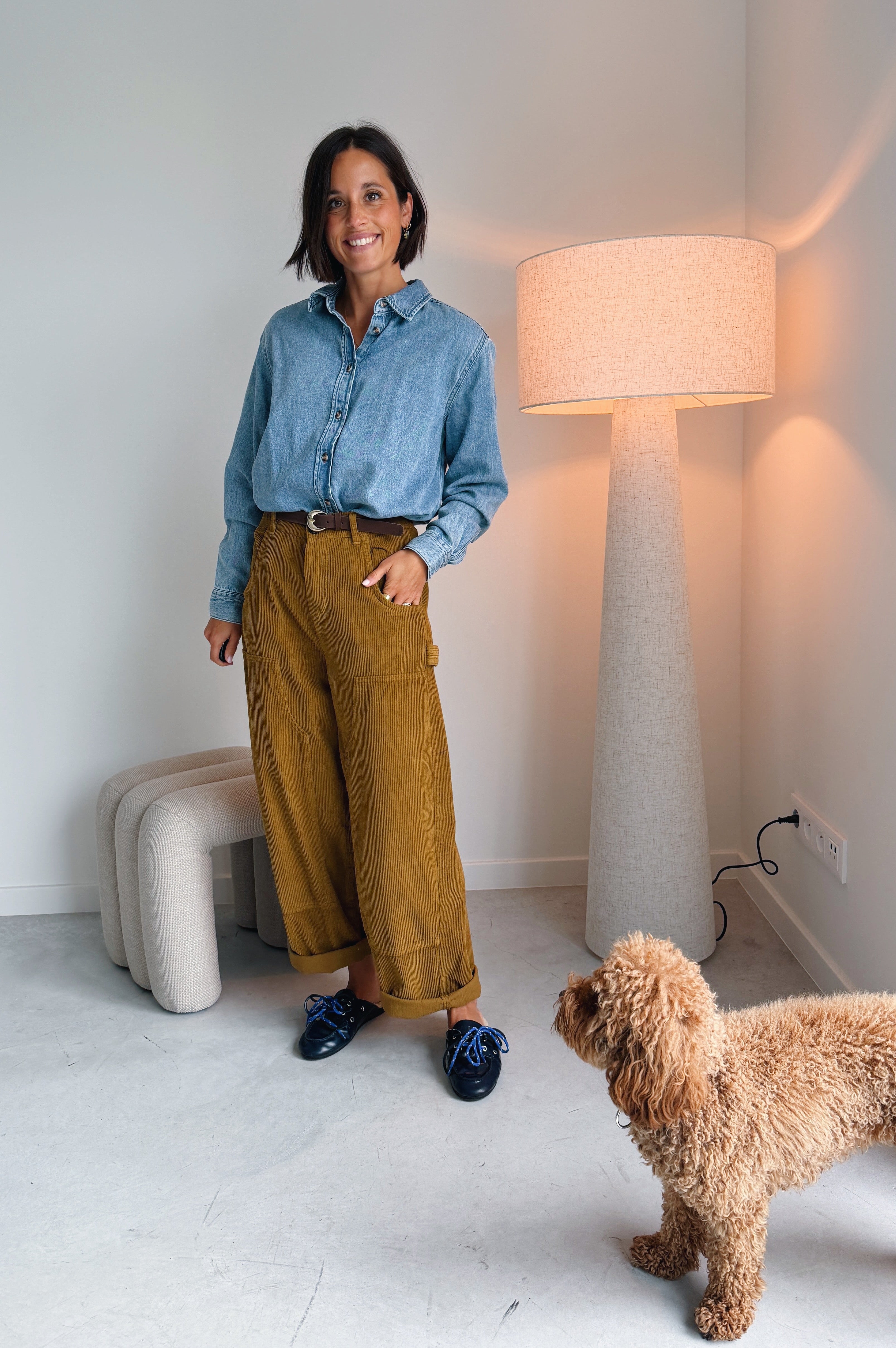 Nora broek khaki