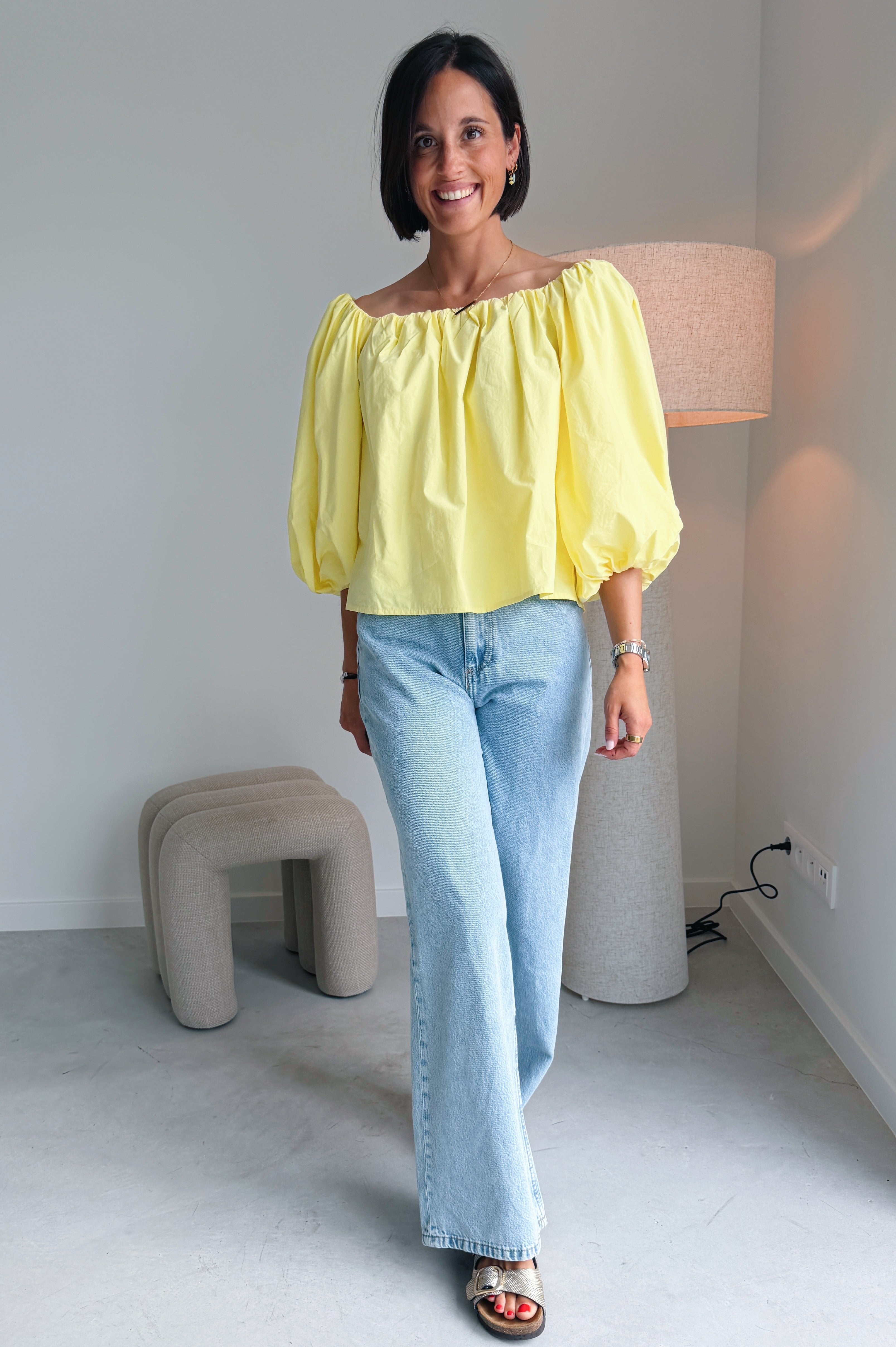 Lauren blouse yellow