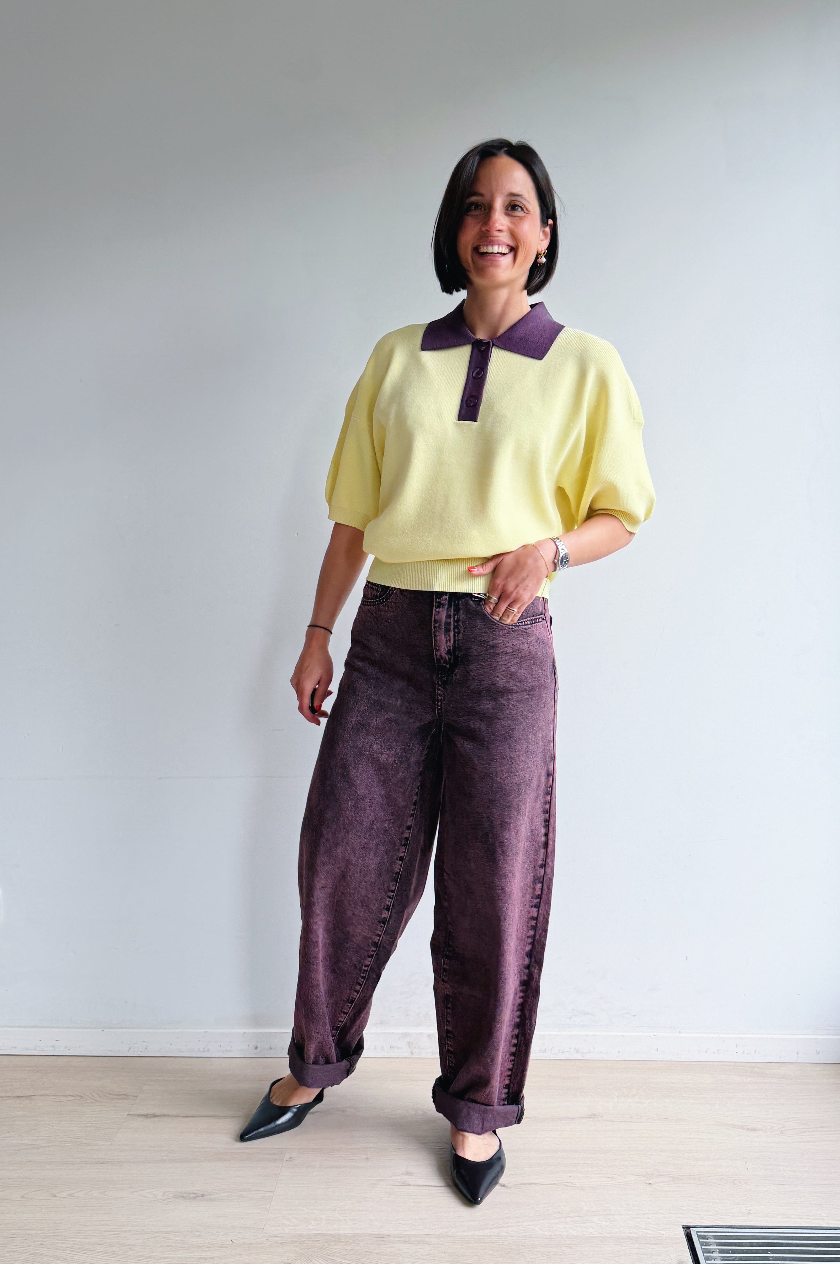 Hellas jeans washed pink