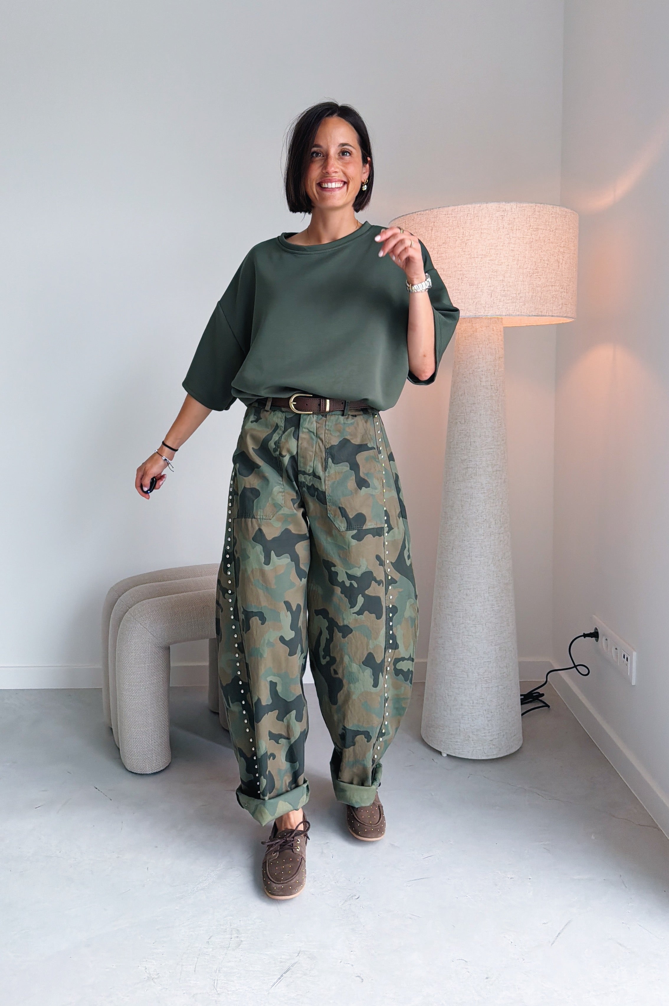 Cameo studs broek