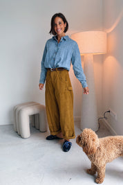 Nora broek khaki
