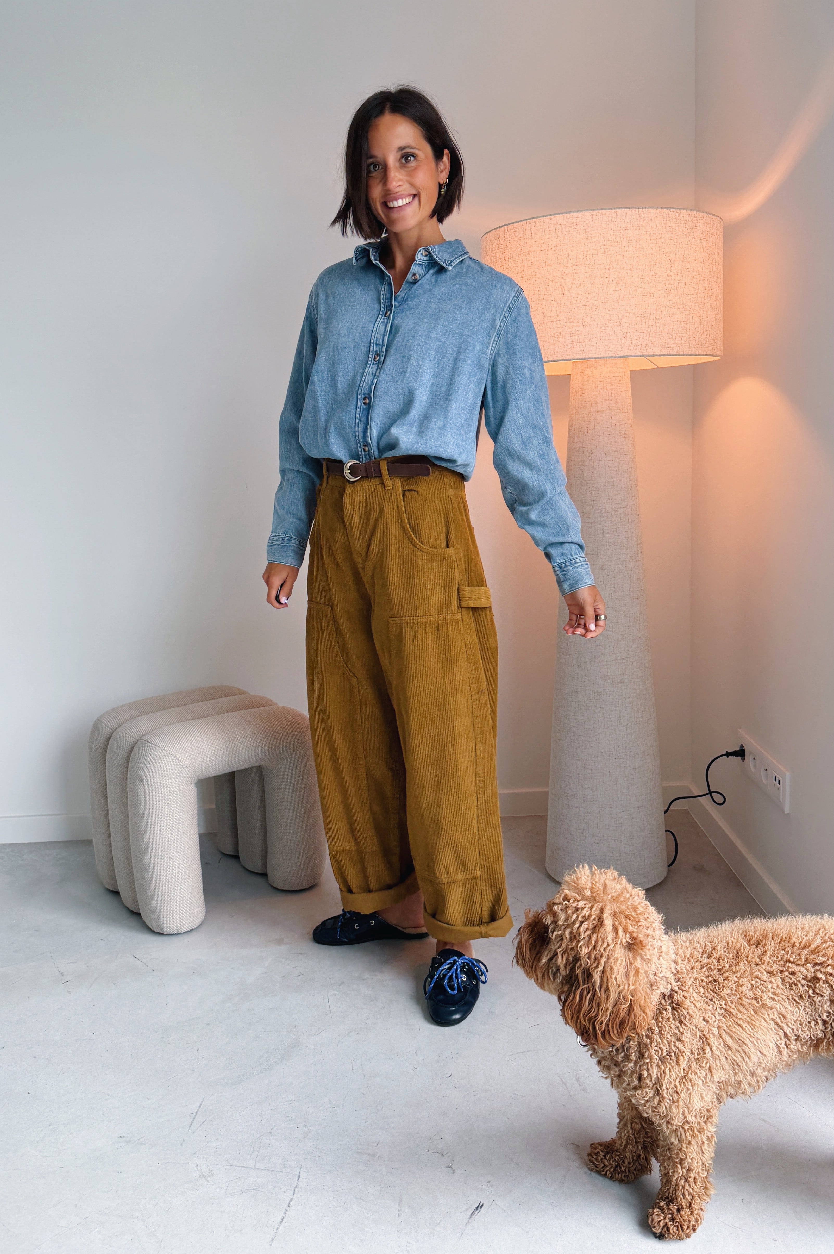 Nora broek khaki