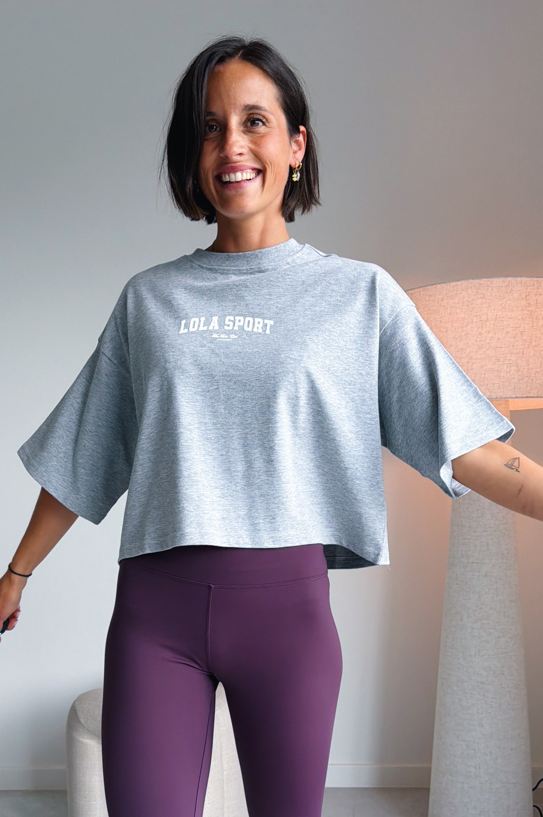 Stella t-shirt grijs