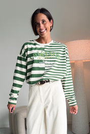 Tonal longsleeve groen
