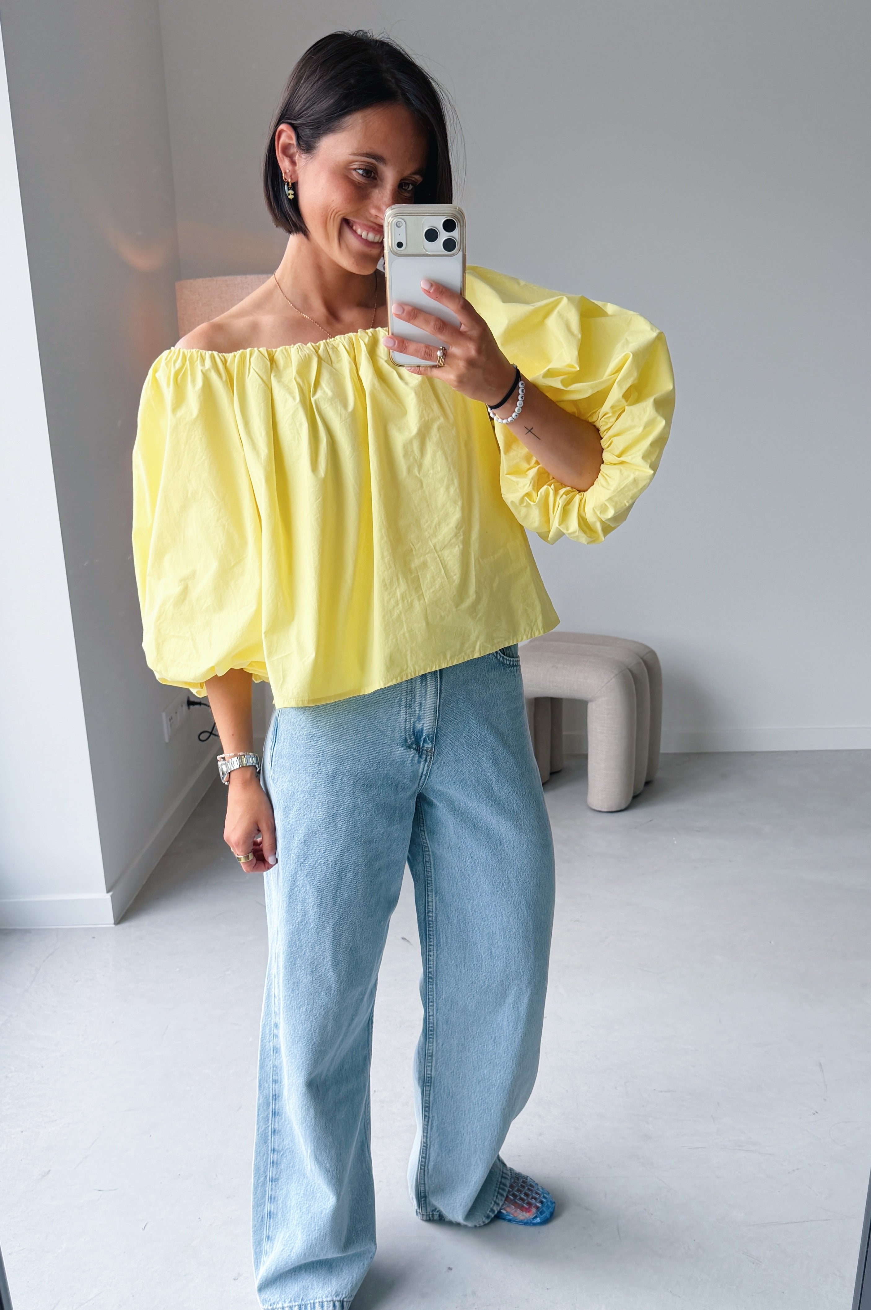 Lauren blouse yellow