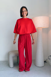 Misk broek rood