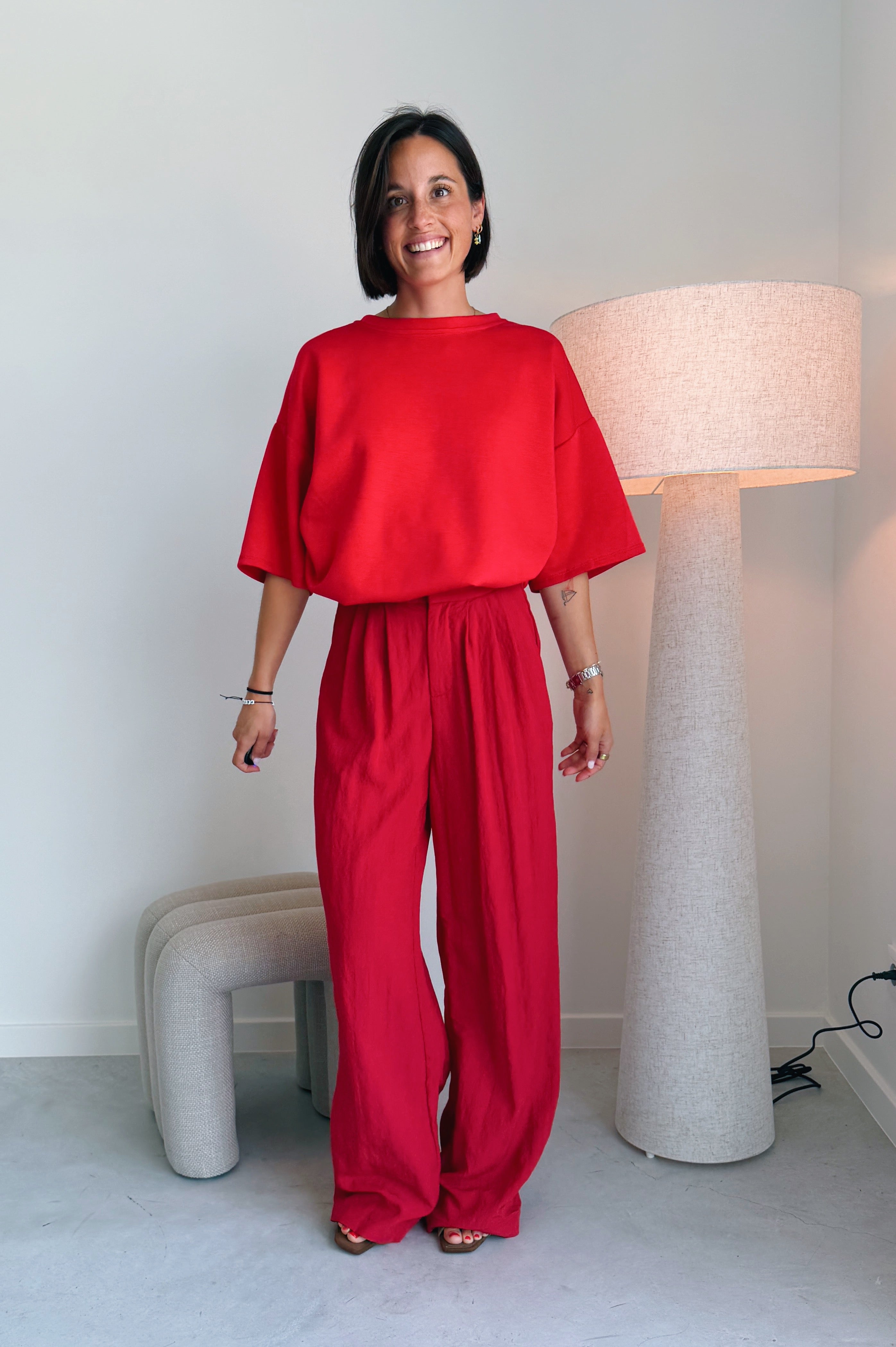 Misk broek rood