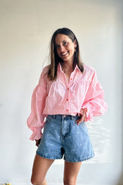 Noria blouse roze