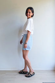 Falakka short blauw