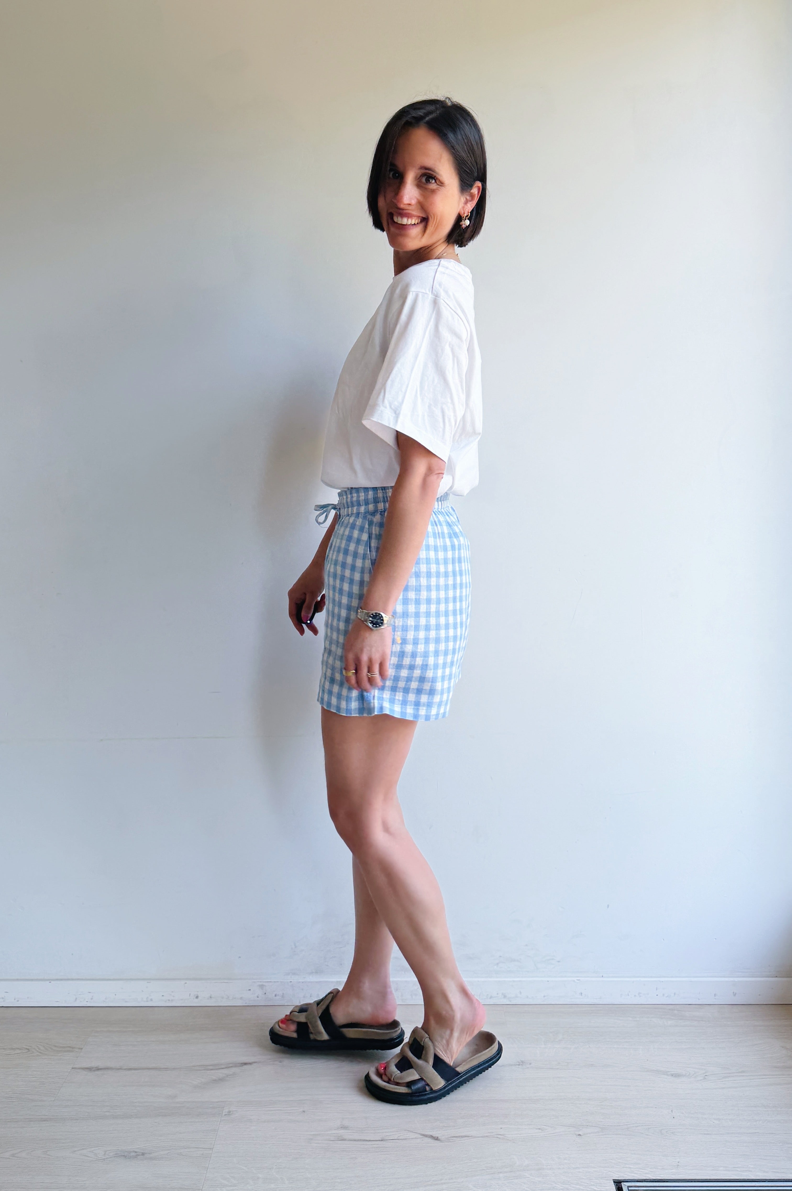 Falakka short blauw