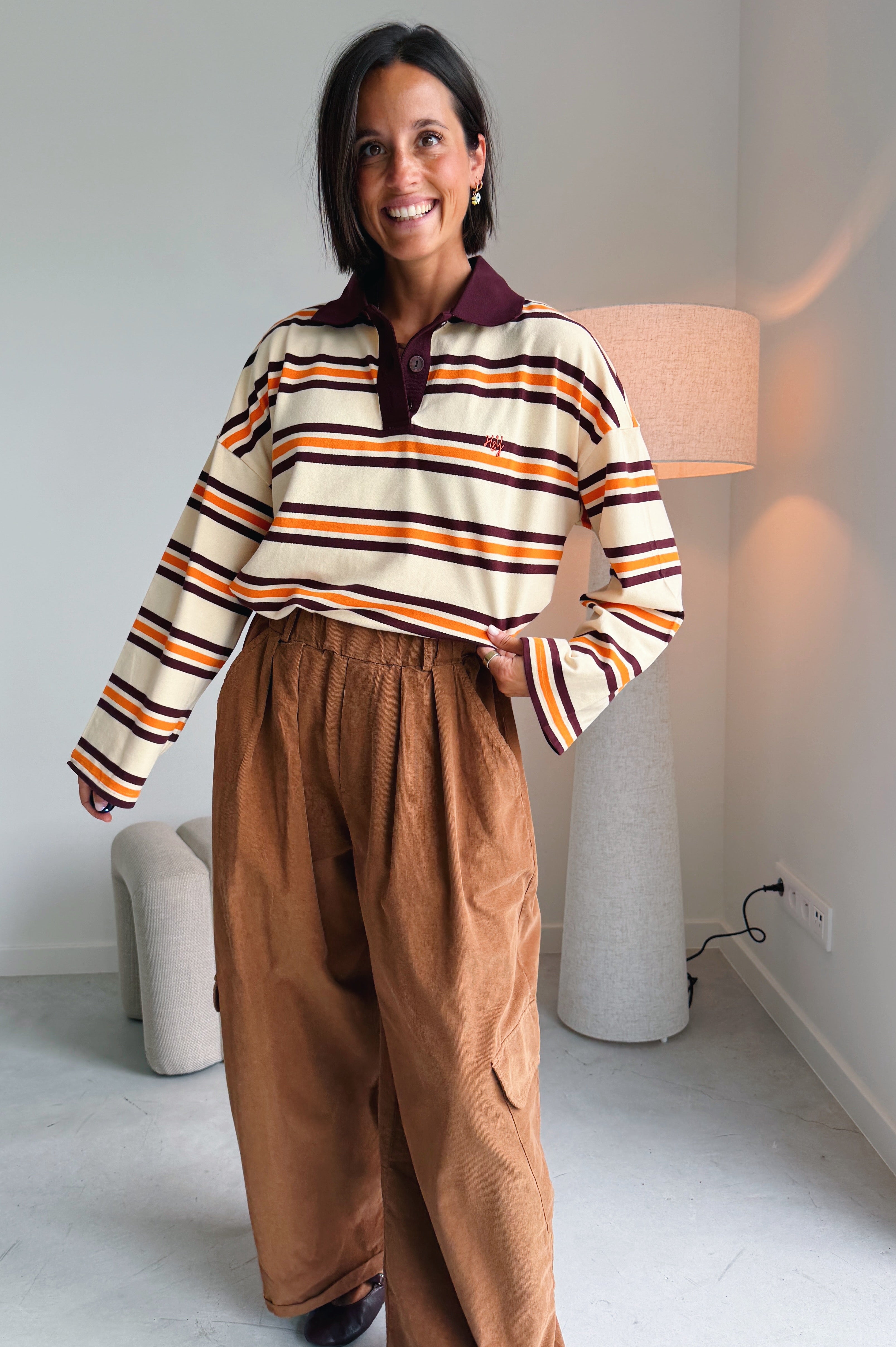 Pollie-JU - Paprika Stripe
