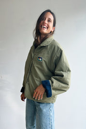 Lotta reversible jas khaki