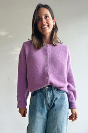 Emilia gilet lilla
