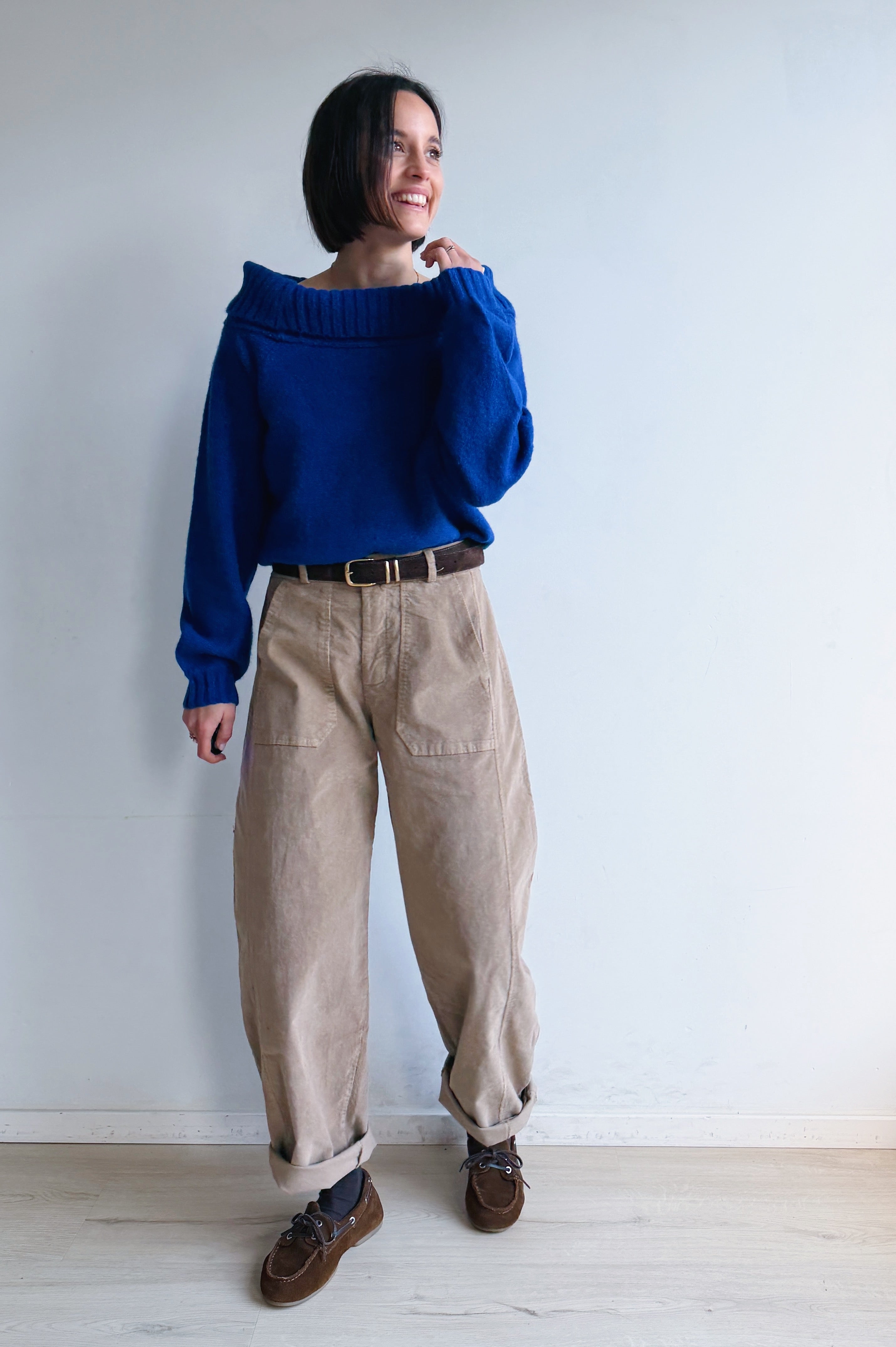 Janni pull koningsblauw