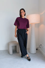 Morla t-shirt bordeaux