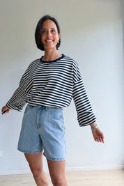 Liva longsleeve marine